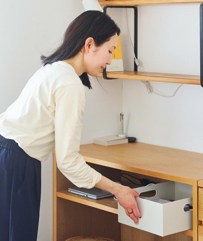 使うほどに暮らしが整い、心が躍る名品, 洗濯グッズはとにかく丈夫, 定番のファイルボックスで家じゅうのゴチャつきゼロに, 収納グッズを組み合わせ、バッグの中身置き場をつくる, 最近はコーヒースクープがお気に入り