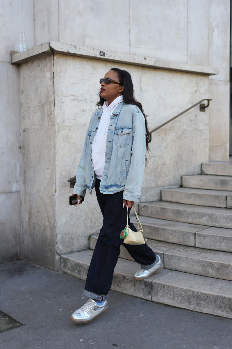 1. The Oversized-Blazer Effect, 2. Denim on Denim, but Make It Modern, 3. The Denim Jacket + Skirt Combo, 4. A Casual Vibe, Now Elevated, 5. Patterned and Patched Jean Jacket Looks, 6. The Effortless Drape Trick, 7. The Belted Denim Moment, 8. A New Pop of Color
