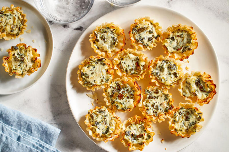 The Easiest-Ever Appetizer for Spring Gatherings, Key Ingredients, Tips for Making My 2-Ingredient Spinach Dip Cups, How to Make My 2-Ingredient Spinach Dip Cups, More Quick and Easy Appetizers