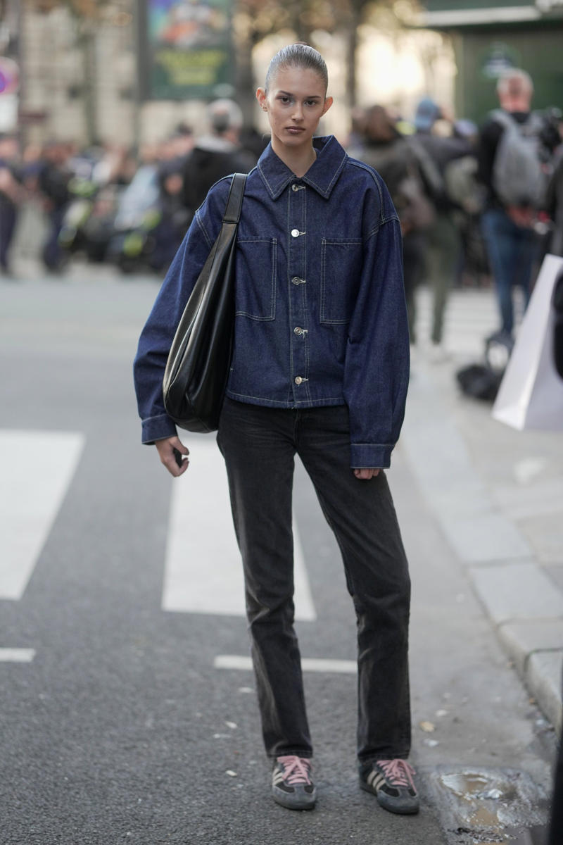 1. The Oversized-Blazer Effect, 2. Denim on Denim, but Make It Modern, 3. The Denim Jacket + Skirt Combo, 4. A Casual Vibe, Now Elevated, 5. Patterned and Patched Jean Jacket Looks, 6. The Effortless Drape Trick, 7. The Belted Denim Moment, 8. A New Pop of Color