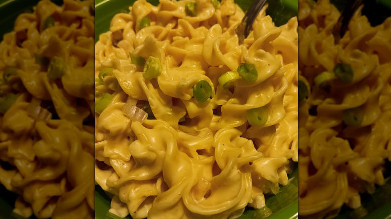 Tuna noodle casserole, Timballo, American goulash, Spaghetti Aquitania, Noodles Romanoff, Johnny Marzetti, Macaroni loaf