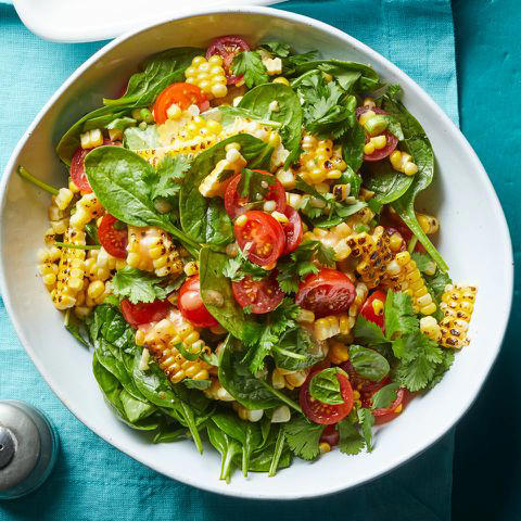 High-Protein White Bean Salad with Feta &amp; Lemon-Garlic Vinaigrette, Raspberry-Spinach Salad with Avocado &amp; Walnuts, No-Cook White Bean &amp; Spinach Caprese Salad, Cucumber-Blueberry Spinach Salad, The Simplest Spinach Salad, Chicken &amp; Spinach Salad with Creamy Feta Dressing, Spinach Salad with Quinoa, Chicken &amp; Fresh Berries, Orzo Salad with Chickpeas &amp; Artichoke Hearts, Apple-Cranberry Spinach Salad with Goat Cheese, Fiber-Packed Spicy White Bean &amp; Spinach Salad, High-Protein Grilled Chicken Salad, Summer Blueberry Salad with Toasted Pecans &amp; Feta, Air-Fryer Tempura Artichoke Salad with Lemon-Dill Dressing, Peach &amp; Spinach Salad with Feta, Grilled Corn Salad with Chili-Miso Dressing, Best Caesar Salad with Crispy Parmesan, Pear Salad, Spinach Salad with Warm Bacon Vinaigrette, Red Onion &amp; Avocado, Salmon Couscous Salad