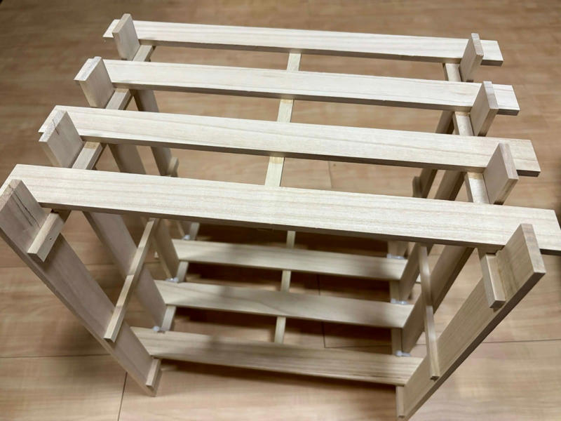 100均DIYは初心者にもおすすめ, 結束バンドで作るすのこ棚の作り方, 使用する際の注意点, すのこで簡単収納DIY
