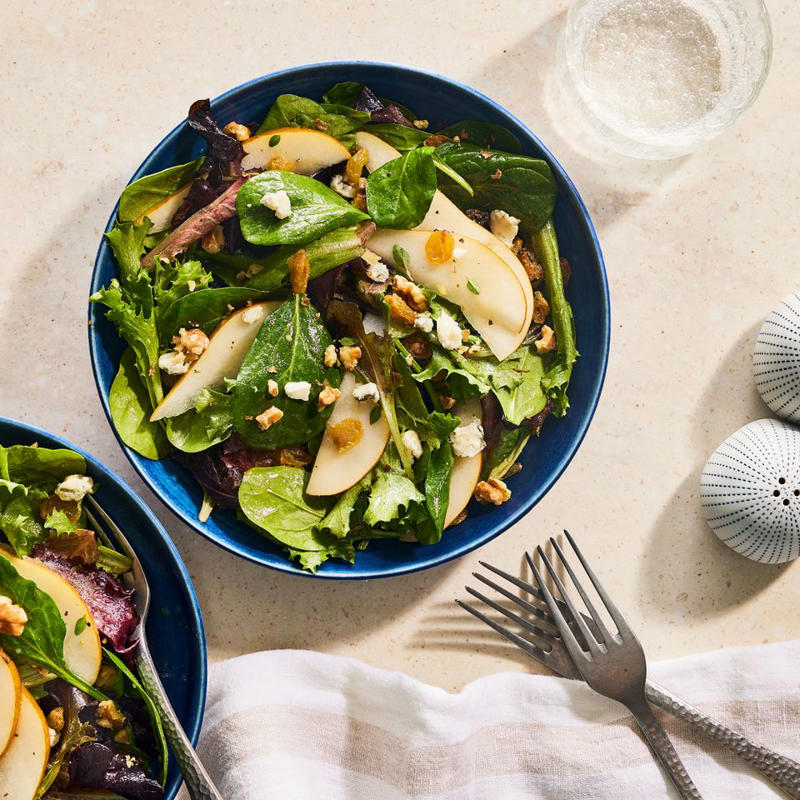 High-Protein White Bean Salad with Feta &amp; Lemon-Garlic Vinaigrette, Raspberry-Spinach Salad with Avocado &amp; Walnuts, No-Cook White Bean &amp; Spinach Caprese Salad, Cucumber-Blueberry Spinach Salad, The Simplest Spinach Salad, Chicken &amp; Spinach Salad with Creamy Feta Dressing, Spinach Salad with Quinoa, Chicken &amp; Fresh Berries, Orzo Salad with Chickpeas &amp; Artichoke Hearts, Apple-Cranberry Spinach Salad with Goat Cheese, Fiber-Packed Spicy White Bean &amp; Spinach Salad, High-Protein Grilled Chicken Salad, Summer Blueberry Salad with Toasted Pecans &amp; Feta, Air-Fryer Tempura Artichoke Salad with Lemon-Dill Dressing, Peach &amp; Spinach Salad with Feta, Grilled Corn Salad with Chili-Miso Dressing, Best Caesar Salad with Crispy Parmesan, Pear Salad, Spinach Salad with Warm Bacon Vinaigrette, Red Onion &amp; Avocado, Salmon Couscous Salad