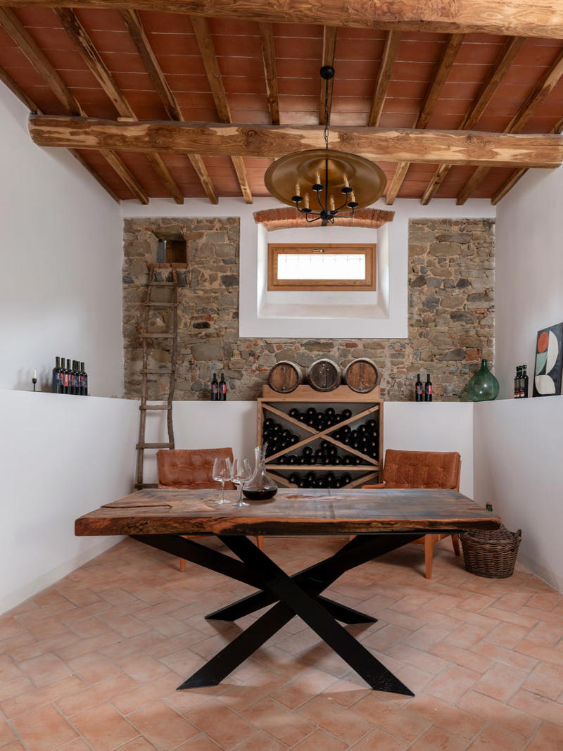 CHEESE ROOM, LIVING ROOM, DINING ROOM, PRIMARY BEDROOM, LIVING ROOM, BATHROOM, WINE CELLAR