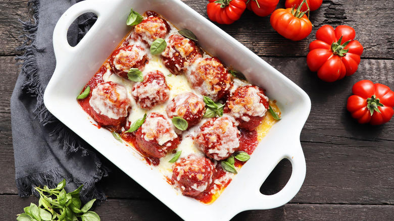 1. Cook them in grape jelly for a sweet and savory snack, 2. Stuff frozen meatballs into a sandwich, 3. Use frozen meatballs as taco filling, 4. Combine them with pineapple and peppers for a sweet and sour dish, 5. Serve frozen meatballs with gravy on top of mashed potatoes, 6. Pile them onto a pizza, 7. Add frozen meatballs to veggie soup to bulk up the dish, 8. Air fry meatballs for a crispy bite, 9. Make bite-sized sliders for your next party, 10. Bake frozen meatballs into a casserole for a hearty dinner, 11. Stuff the meatballs in pasta shells, 12. Cook them in a curry sauce to maximize flavor, 13. Add them to French onion soup