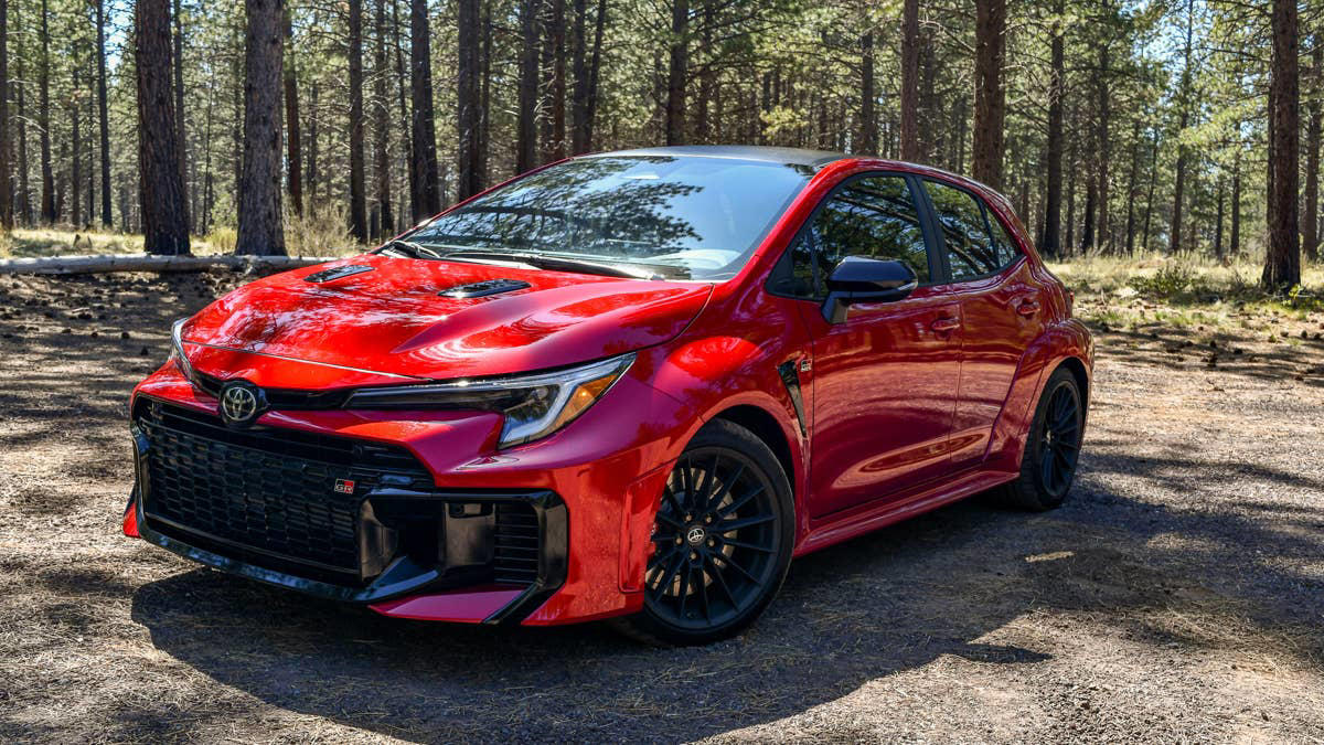 Acura Integra Type S/ A-Spec, Honda Civic Type R, Hyundai Ioniq 5N, Mazda3 Turbo, Mini Cooper JCW, Toyota GR Corolla, Volkswagen GTI, Volkswagen Golf R