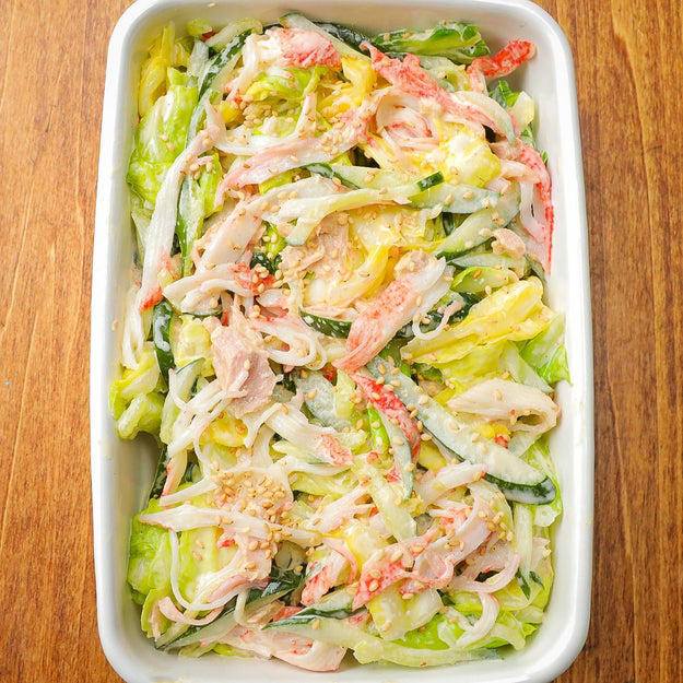キャベツときゅうりのゆずコショウマヨ和え, マジでウマい「キャベツ」の食べ方！作り置きしたいのにもうない（泣）火を使わない爆速キャベツサラダレシピ, キャベツとツナのポン酢ナムル, 【キャベツ1玉なんて余裕でペロリ】塩昆布と桜エビで止まらない！キャベツの簡単ナムルレシピ, キャベツとゆで卵のマカロニサラダ, 【キャベツはもう余らせない】忙しい日に助かる！キャベツとゆで卵のマカロニサラダレシピ, 新玉ねぎと春キャベツとカニカマのマリネ, マジでウマい「キャベツ」の食べ方！新玉ねぎと相性抜群！切って和えるだけの簡単マリネレシピ, キャベツとツナのごまマヨサラダ, 【キャベツでコレ作らないのおかしい！】この味は全人類が好きなやつ！人気のツナマヨ味のサラダレシピ