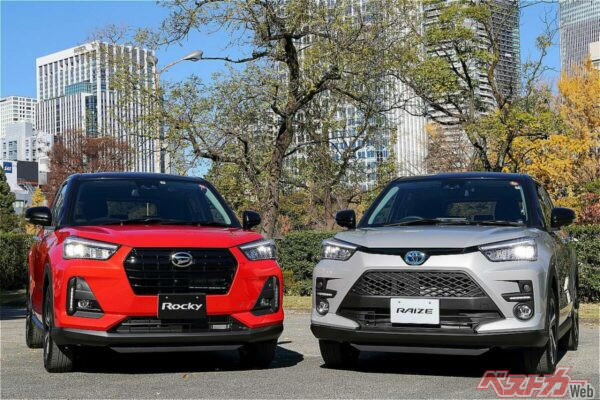 単一車型の販売ランキング1位はなに？, ストロングハイブリッドを価格破壊したライズ, スーパーハイトワゴンの魅力を拡張したルーミー, ダイハツの値ごろ感をトヨタディーラーで買える安心感