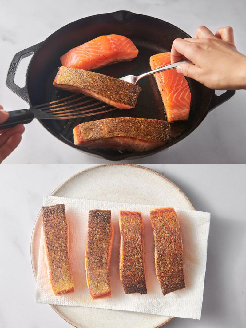 The Fat Factor: Why Wild Salmon Is Leaner and Farmed Is Richer, Seeing the Difference Helps You Cook It Right, King Salmon: The Buttery Outlier, A Note on Sustainability, How to Cook Farmed vs. Wild Salmon Without Ruining Either, Roasted or Baked, The Bottom Line