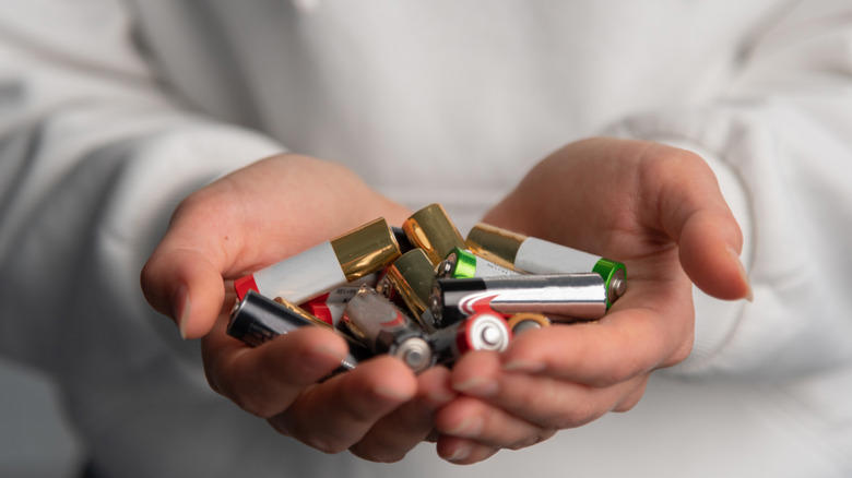 Personally identifiable information and credit cards, Aerosol cans, Medicine, Electronics and batteries, Plastic Water Bottles