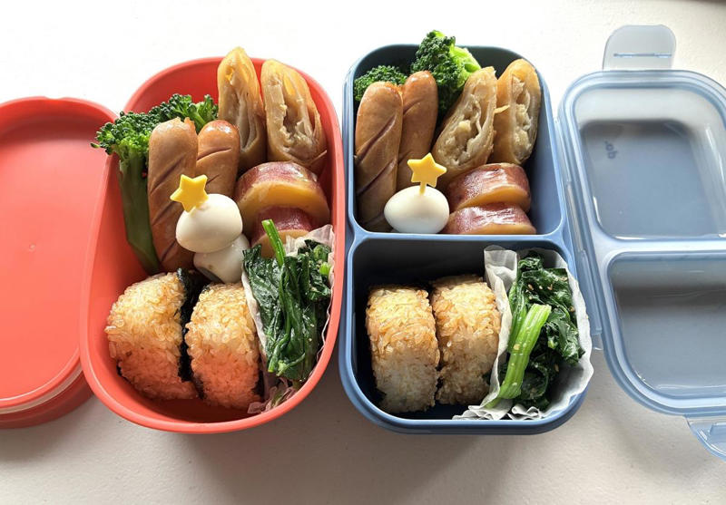 ずばり「盛付けしやすい」お弁当箱, 同じ600mlの弁当箱。比較してみたら…, 区切られたスペースもグッド, 食洗機、レンジ対応で実用性も完璧！