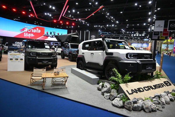 モーターショーは年間の2割を売る重要な新車販売の場, シェアを伸ばし、ショーにも数多く出展する中国ブランド, タイで生産する「ランドクルーザーFJ」を発売, 中国生産のEVを持ち込んだホンダとマツダ, ハイブリッドを展示した日産と三菱自動車, 中国EVがどこまで普及するのかに注目