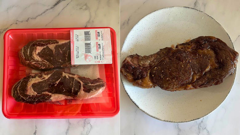 Buy: Wagyu Beef Eye Round, Skip: Beef Ribeye, Buy: New York Strip, Skip: Flank steak, Buy: Wagyu Ribeye, Skip: Chuck Roast, Methodology