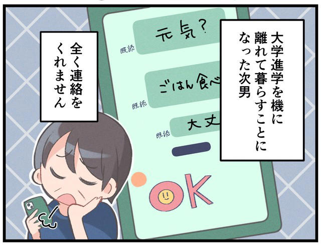 母が毎朝確認するのは息子の健康状態ではなく「学食の購入履歴」, 「既読スルー」の壁を突破するため、母はインスタへ潜入する, 友人の投稿から、思わぬ「現場写真」を発見する, 「彼女なの？」と聞けない母の代わりに、SNSが示すわずかな気配, SNSがつなぎとめる、母の心の行き場