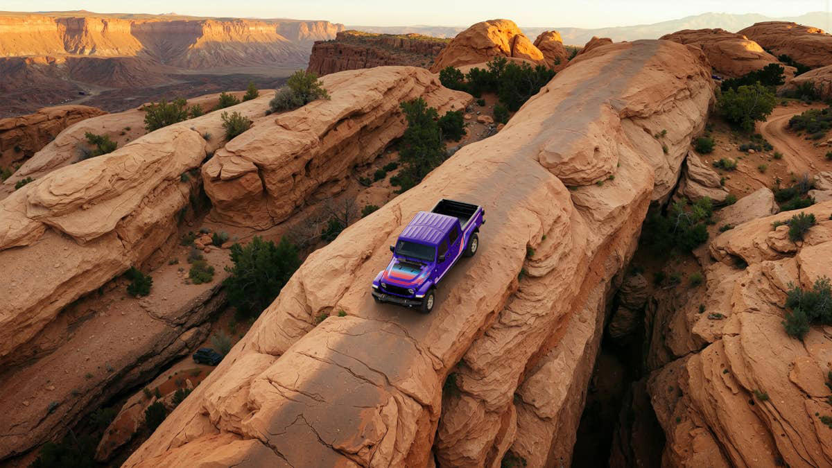 1. Honda Ridgeline, 2. Ford Ranger, 3. Jeep Gladiator, 4. Nissan Frontier, 5. Toyota Tacoma