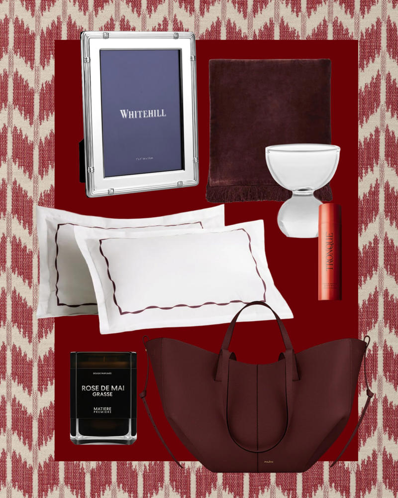 Why I’m decorating with red at home, How to decorate with red interior fabrics, Which patterns and fabrics look best in red, Shop red clothing and accessories, Shop The Edit: From Elle, Have you tuned in to The Edit yet?, Listen to the latest episode of The Edit 