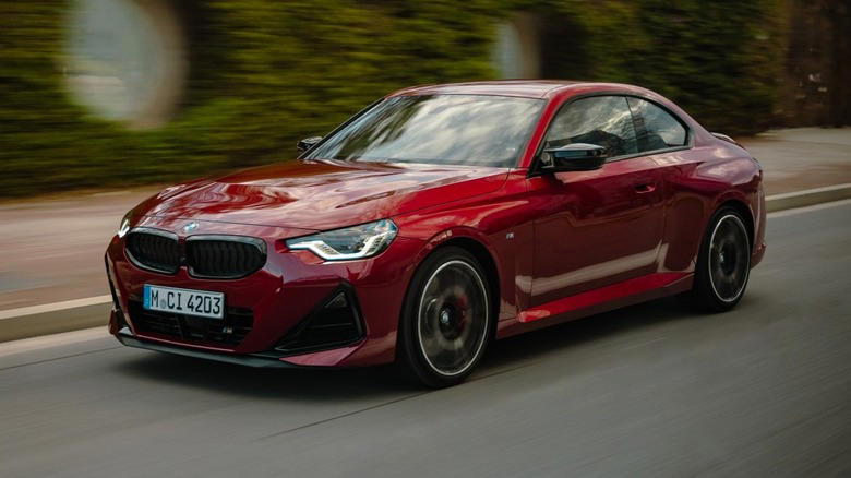 BMW 3-Series – 37.22%, BMW 2-Series – 36.96%, BMW 8-Series – 34.17%, BMW X4 – 32.78%