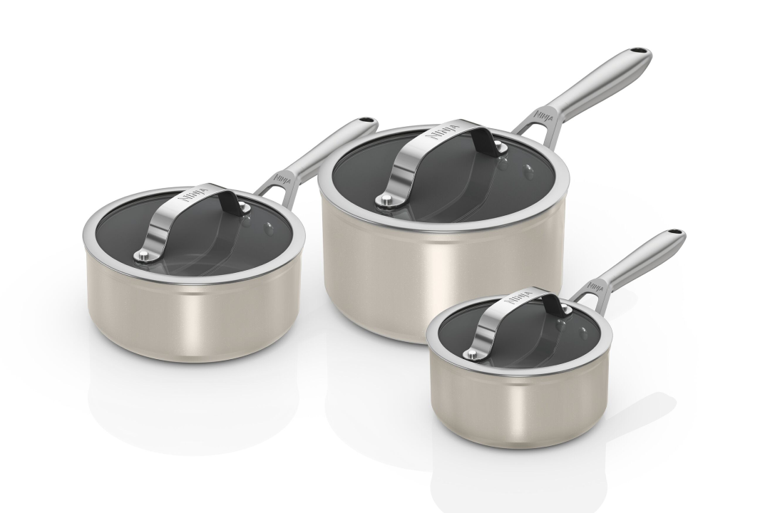 The best induction pans for 2026 are: , Our Place titanium always pan pro, Salter megastone 20cm frying pan, Circulon scratchdefense stainless steel frying pan, Le Creuset cast iron saucepan, Tefal ingenio emotion 22-piece pan set, stainless steel, Ninja ceramic pro three-piece saucepan set, HexClad 30cm hybrid wok, George Home hybrid stainless steel stockpot 28cm, Sherwood five-piece mixed pan set, Green Pan Barcelona pro grillpan 28cm, Your induction pan questions answered , What is the best induction pan?, How I tested induction pans , What pans work with induction?, Can you use induction pans on gas?, Why you can trust IndyBest reviews 