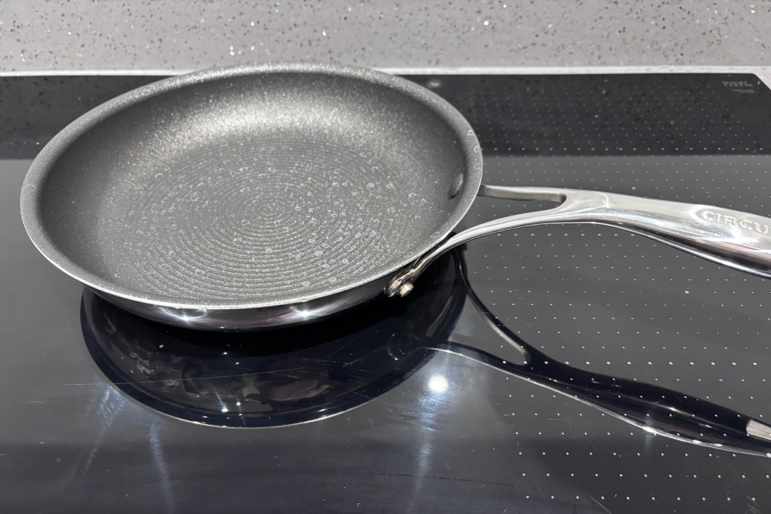 The best induction pans for 2026 are: , Our Place titanium always pan pro, Salter megastone 20cm frying pan, Circulon scratchdefense stainless steel frying pan, Le Creuset cast iron saucepan, Tefal ingenio emotion 22-piece pan set, stainless steel, Ninja ceramic pro three-piece saucepan set, HexClad 30cm hybrid wok, George Home hybrid stainless steel stockpot 28cm, Sherwood five-piece mixed pan set, Green Pan Barcelona pro grillpan 28cm, Your induction pan questions answered , What is the best induction pan?, How I tested induction pans , What pans work with induction?, Can you use induction pans on gas?, Why you can trust IndyBest reviews