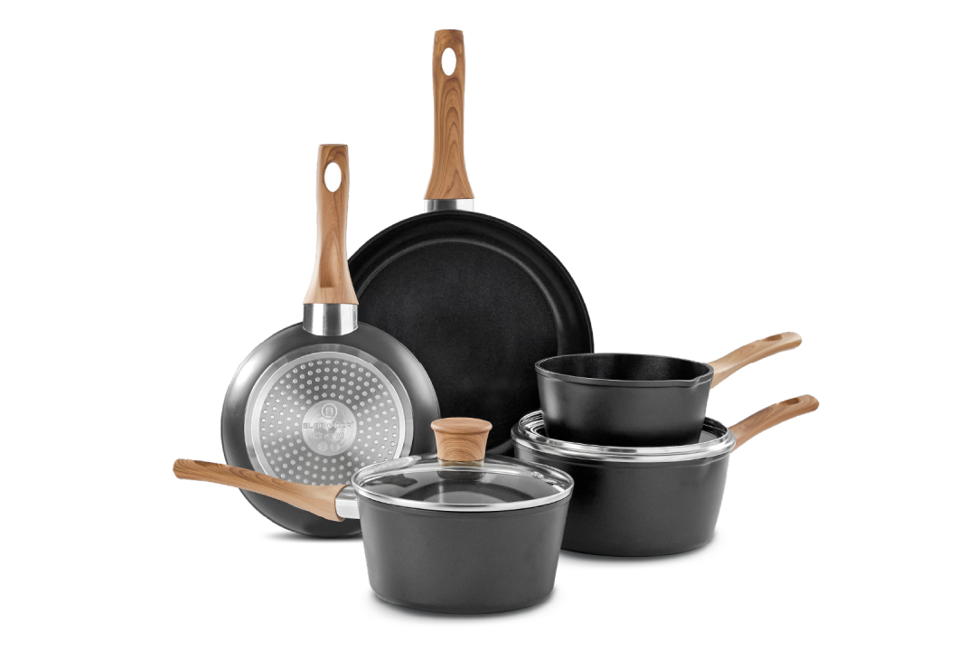 The best induction pans for 2026 are: , Our Place titanium always pan pro, Salter megastone 20cm frying pan, Circulon scratchdefense stainless steel frying pan, Le Creuset cast iron saucepan, Tefal ingenio emotion 22-piece pan set, stainless steel, Ninja ceramic pro three-piece saucepan set, HexClad 30cm hybrid wok, George Home hybrid stainless steel stockpot 28cm, Sherwood five-piece mixed pan set, Green Pan Barcelona pro grillpan 28cm, Your induction pan questions answered , What is the best induction pan?, How I tested induction pans , What pans work with induction?, Can you use induction pans on gas?, Why you can trust IndyBest reviews 
