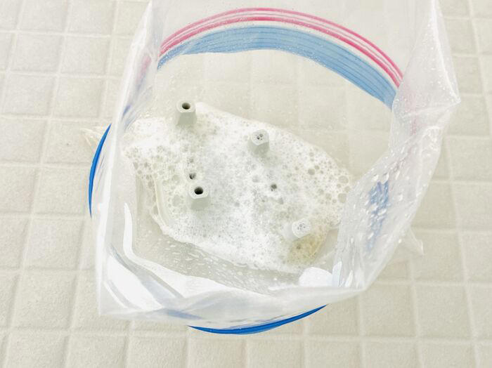 ①便器と便座の隙間, ②便器のフタ周り, ④温水洗浄便座のノズル周り, ⑤脱臭フィルター, ⑥便器と床の隙間