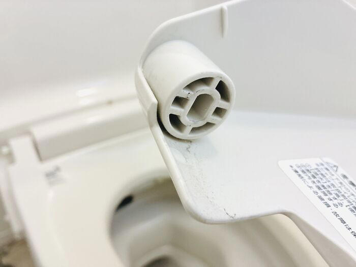 ①便器と便座の隙間, ②便器のフタ周り, ④温水洗浄便座のノズル周り, ⑤脱臭フィルター, ⑥便器と床の隙間