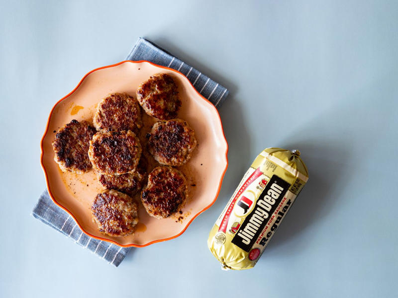 How I Selected the Breakfast Sausage To Test, How I Cooked the Breakfast Sausage, The Best Breakfast Sausages, Ranked, 8th Place: Banquet Brown 'N Serve Original Patties, 7th: Johnsonville Original Recipe Links, 6th Place: Swaggerty's Premium Sausage Links, 5th Place: Jimmy Dean Regular Tube, 4th Place: Jones Golden Brown All-Natural Pork Sausage Links, 3rd Place: Bob Evans Original Patties, 2nd Place: Great Value Original Premium Sausage Patties, 1st Place: Smithfield Hometown Original Breakfast Sausage Links
