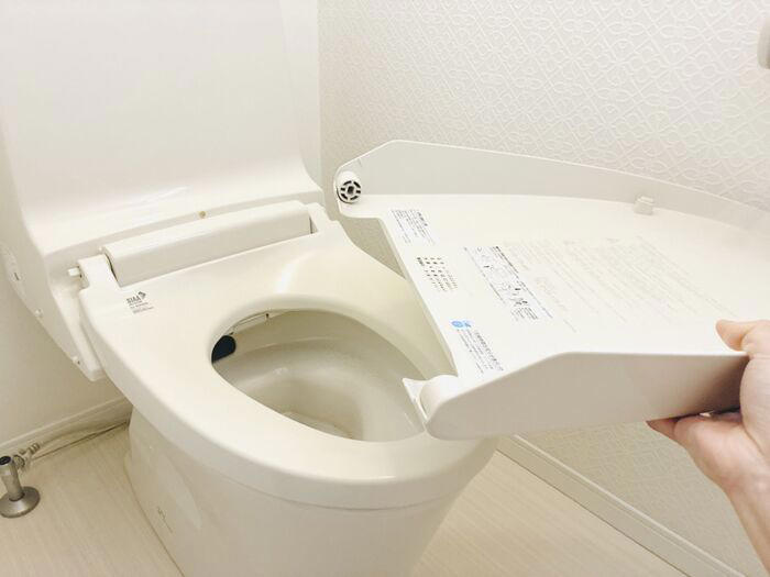 ①便器と便座の隙間, ②便器のフタ周り, ④温水洗浄便座のノズル周り, ⑤脱臭フィルター, ⑥便器と床の隙間
