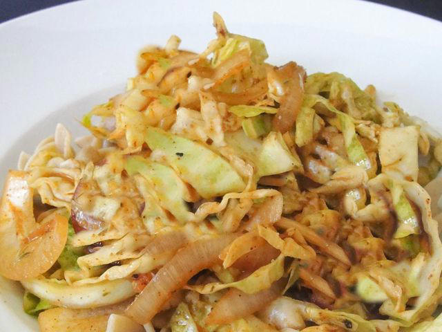 Southern Fried Cabbage, Barbecued Cabbage, Chef John's Braised Red Cabbage, Cole Porter Slaw, Super Easy Cabbage Stir-Fry, Red Cabbage with Apricots and Balsamic Vinegar, Spicy Cajun Cabbage, Savoy Cabbage and Mushrooms, Steamed Cabbage, Grilled Cabbage Wedges, Cabbage Curry, Easy Savoy Cabbage