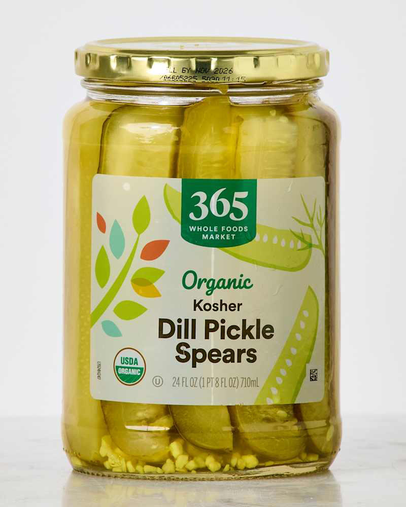 So, What's the Best Pickle Brand?, Why You Should Trust Us, Best Dill Pickle Brand: Grillo's Pickles Classic Dill Pickle Spears, Runner-Up: Claussen Dill Pickle Spears, Honorable Mention: 365 by Whole Foods Market Organic Dill Pickles, Honorable Mention: Mt. Olive Kosher Dill Spears , Honorable Mention: Vlasic Kosher Dill Spears , How We Tested the Dill Pickle Brands , The Weekly Checkout
