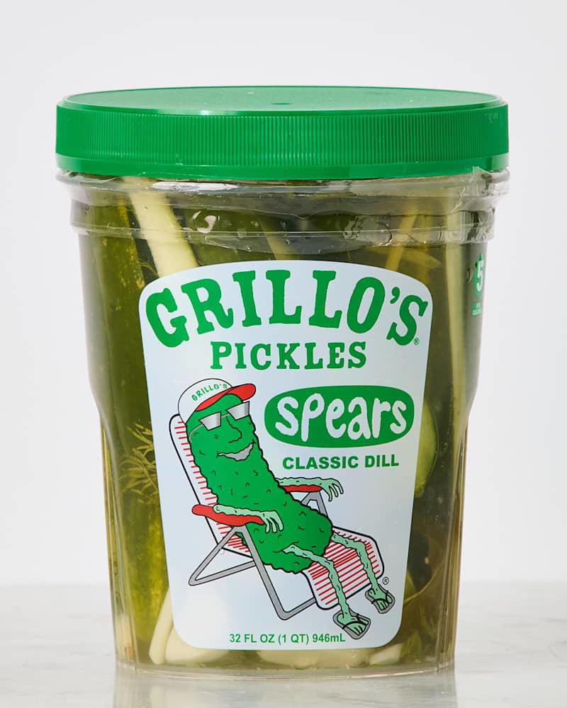 So, What's the Best Pickle Brand?, Why You Should Trust Us, Best Dill Pickle Brand: Grillo's Pickles Classic Dill Pickle Spears, Runner-Up: Claussen Dill Pickle Spears, Honorable Mention: 365 by Whole Foods Market Organic Dill Pickles, Honorable Mention: Mt. Olive Kosher Dill Spears , Honorable Mention: Vlasic Kosher Dill Spears , How We Tested the Dill Pickle Brands , The Weekly Checkout