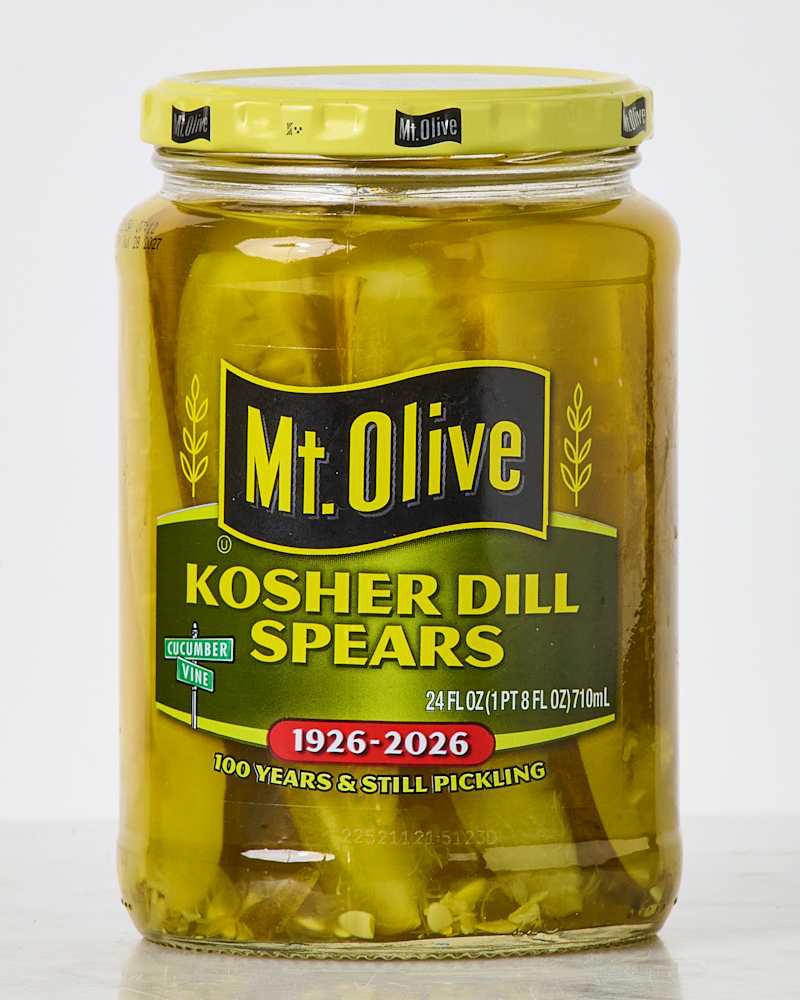 So, What's the Best Pickle Brand?, Why You Should Trust Us, Best Dill Pickle Brand: Grillo's Pickles Classic Dill Pickle Spears, Runner-Up: Claussen Dill Pickle Spears, Honorable Mention: 365 by Whole Foods Market Organic Dill Pickles, Honorable Mention: Mt. Olive Kosher Dill Spears , Honorable Mention: Vlasic Kosher Dill Spears , How We Tested the Dill Pickle Brands , The Weekly Checkout