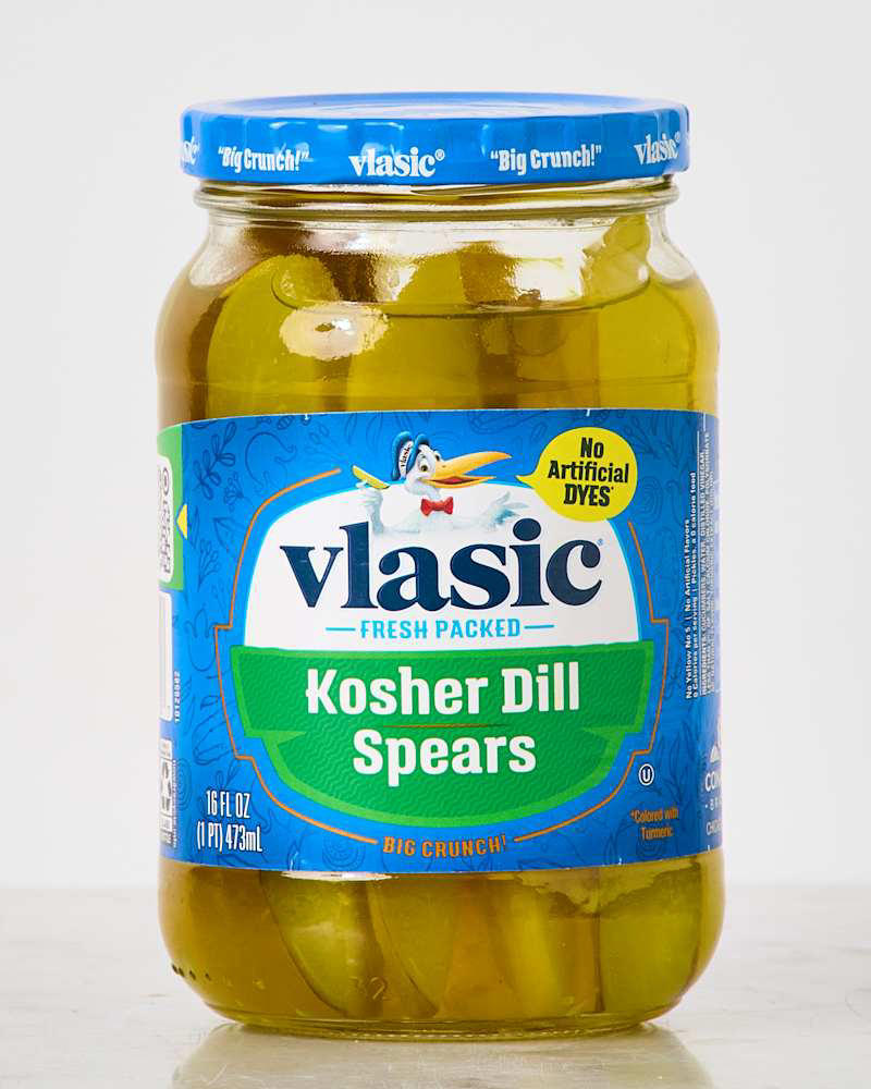 So, What's the Best Pickle Brand?, Why You Should Trust Us, Best Dill Pickle Brand: Grillo's Pickles Classic Dill Pickle Spears, Runner-Up: Claussen Dill Pickle Spears, Honorable Mention: 365 by Whole Foods Market Organic Dill Pickles, Honorable Mention: Mt. Olive Kosher Dill Spears , Honorable Mention: Vlasic Kosher Dill Spears , How We Tested the Dill Pickle Brands , The Weekly Checkout