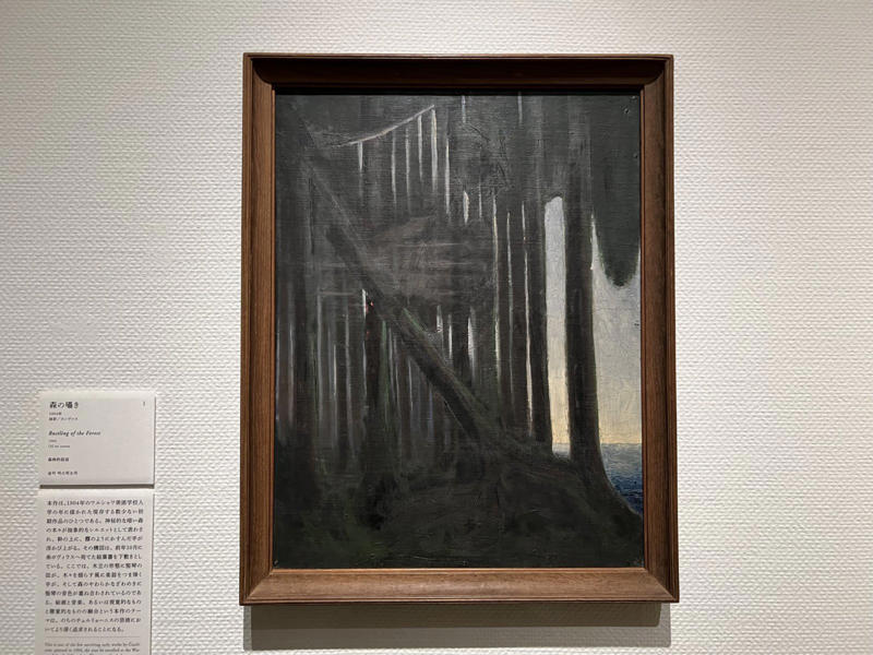 音楽から絵画へ、二つの才能が交差する出発点, 自然へのまなざし, 音楽と絵画の融合を追求。「ソナタ」という到達点, リトアニアの記憶と祈りの風景を描く, 『チュルリョーニス展 内なる星図』