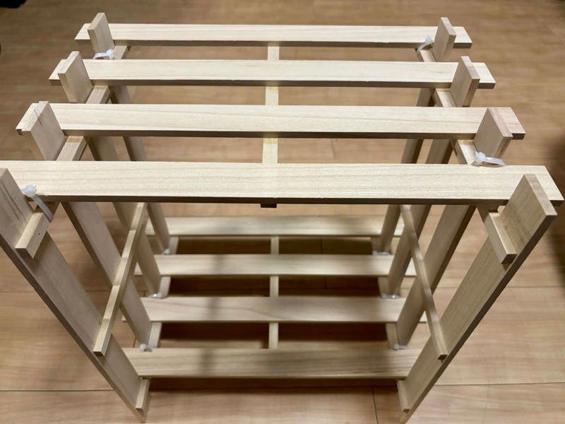 100均DIYは初心者にもおすすめ, 結束バンドで作るすのこ棚の作り方, 使用する際の注意点, すのこで簡単収納DIY