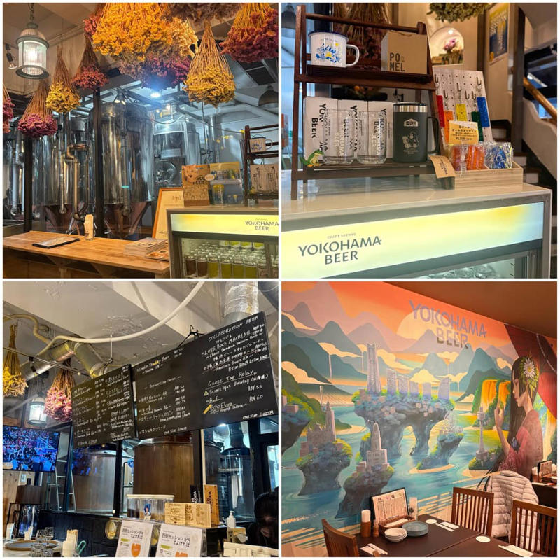 お酒好きは絶対行って！おすすめ居酒屋2傑, ①横浜ビール本店「UMAYA」, ②和食居酒屋「横濱すきずき」, 夜景を眺めながらのんびりステイ