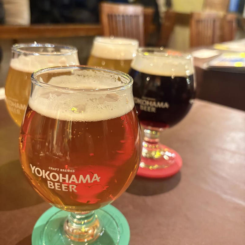 お酒好きは絶対行って！おすすめ居酒屋2傑, ①横浜ビール本店「UMAYA」, ②和食居酒屋「横濱すきずき」, 夜景を眺めながらのんびりステイ