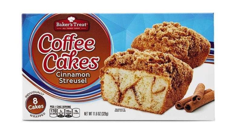 Earth Grown organic tofu, Specially Selected sourdough, Simply Nature organic milk, Non-dairy milk, Greek yogurt, Baker's Treat cinnamon streusel coffee cakes, Specially Selected maple syrup, Choceur milk chocolate peanut butter cups, Countryside Creamery Irish butter