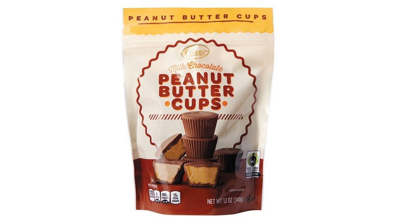 Earth Grown organic tofu, Specially Selected sourdough, Simply Nature organic milk, Non-dairy milk, Greek yogurt, Baker's Treat cinnamon streusel coffee cakes, Specially Selected maple syrup, Choceur milk chocolate peanut butter cups, Countryside Creamery Irish butter