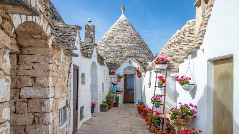 Alberobello, Puglia, Ortigia, Sicily, Ceglie Messapica, Puglia, Sperlonga, Lazio, Brisighella, Emilia-Romagna, Trieste, Friuli-Venezia Giulia, Sottoguda, Veneto, Castiglione di Garfagnana, Tuscany