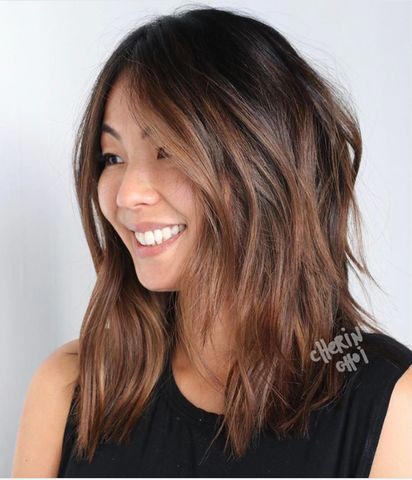 Cinnamon Spice, Pearl Ash Blonde, Cascading Highlights, Misty Ash Mauve, Copper Balayage, De-Brassed Silver, Honey Highlights, Babylights For Dimension, Silver Gray Blonde, Soft Highlights And Layers, Deep Auburn, Sunset Blonde, Highlight And Lowlight Ginger, Dark Mocha, Bright Copper, Champagne Blonde, Toffee Babylights, Chestnut Brown, Sun-Kissed Strands, Brightened-Up Money Piece, Muted Ombré, Creamy Stone Blonde, Platinum Blonde With Lowlights, Honey Blonde, Icelandic Blonde, Sunflower Blonde, Natural Blended Color, Light Ash Blonde, Chocolate Balayage, Diamond Blonde