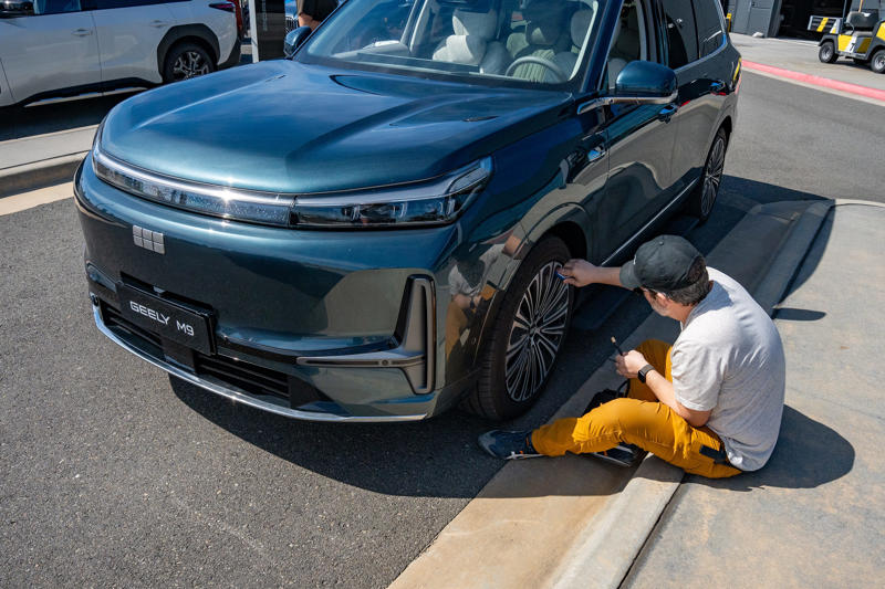 The Chinese are coming, Geely Galaxy M9: 'I was very impressed', 'A little different personality', Selling in the U.S. for China's price tag