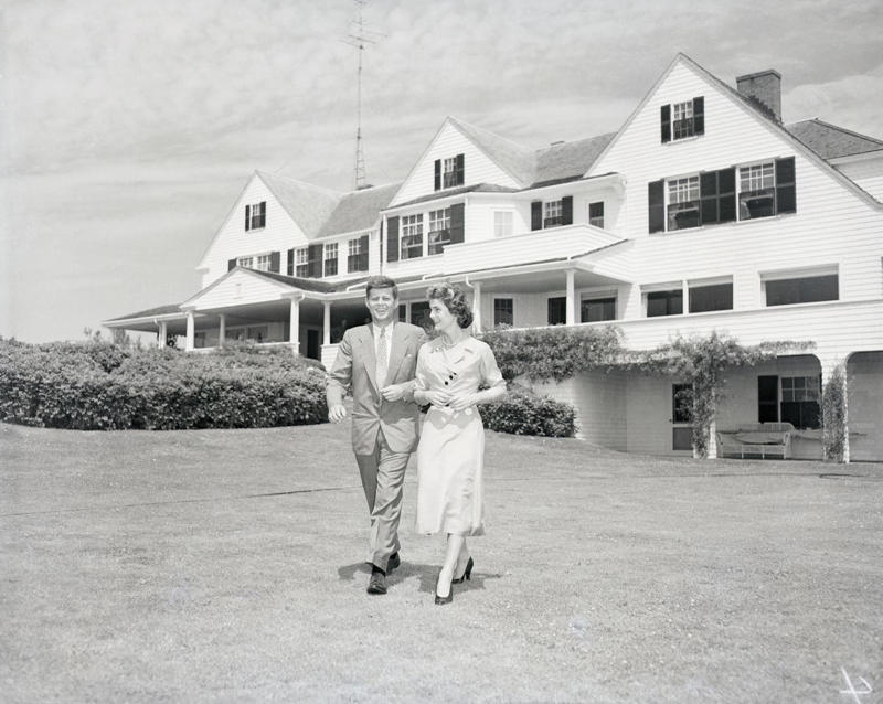 Hyannis Port, MA, Brookline, MA, A Second Brookline, MA Home, Riverdale, NY, Bronxville, NY, Dorchester House, Washington, D.C., Beacon Hill, MA, First Georgetown, Washington, D.C. Home, 3321 Dent Place NW, Washington, D.C., Hickory Hill, VA, 1811 Marbury House, Washington, D.C., Glen Ora, Middleburg, VA, Wexford Ranch, Middleburg, VA, Carlyle Penthouse, NYC