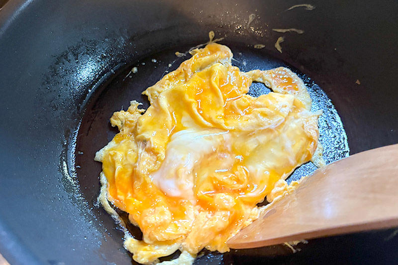 焼きそば×ニラ玉で中華風の焼きそばに, 麺を少し焦がして、もちもちカリカリ食感に, つくり方の手順をおさらい, ニラ玉焼きそばのつくり方