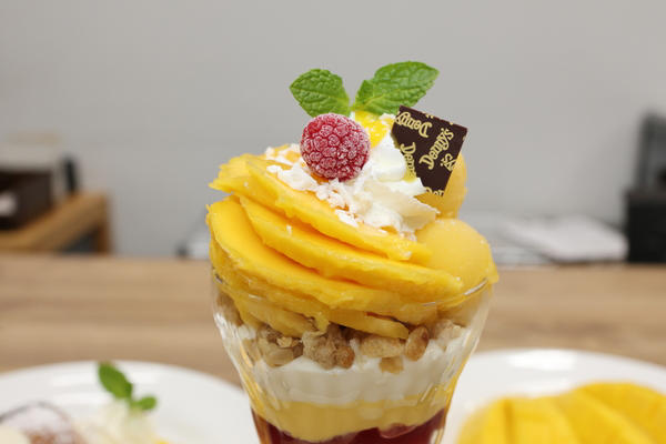 7年ぶり！マンゴーデザートが復活, マンゴーづくしのメニューを試食！, ちょこっと食べたい時にも, 贅沢な時間が過ごせました