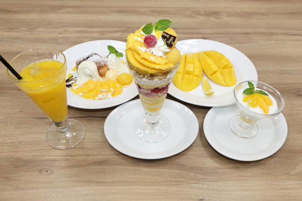 7年ぶり！マンゴーデザートが復活, マンゴーづくしのメニューを試食！, ちょこっと食べたい時にも, 贅沢な時間が過ごせました
