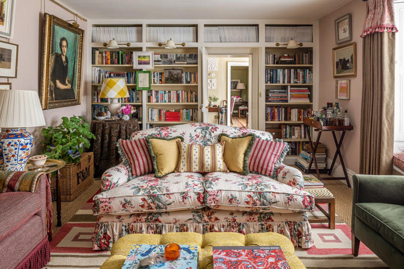 Start with a Slouchy Sofa, Focus on One Good “Estate” Antique, Layer Worn Rugs Over Sisal Carpeting, Go for a Nearly Neutral Wall, Add Personality with Heritage Patterns, Embrace Quirk, And Don’t Forget the Dog