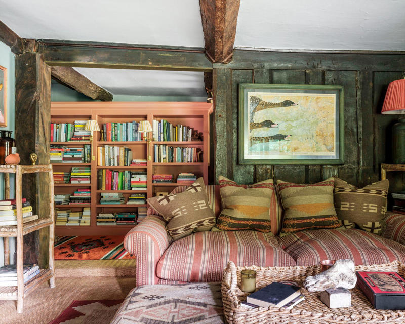 Start with a Slouchy Sofa, Focus on One Good “Estate” Antique, Layer Worn Rugs Over Sisal Carpeting, Go for a Nearly Neutral Wall, Add Personality with Heritage Patterns, Embrace Quirk, And Don’t Forget the Dog