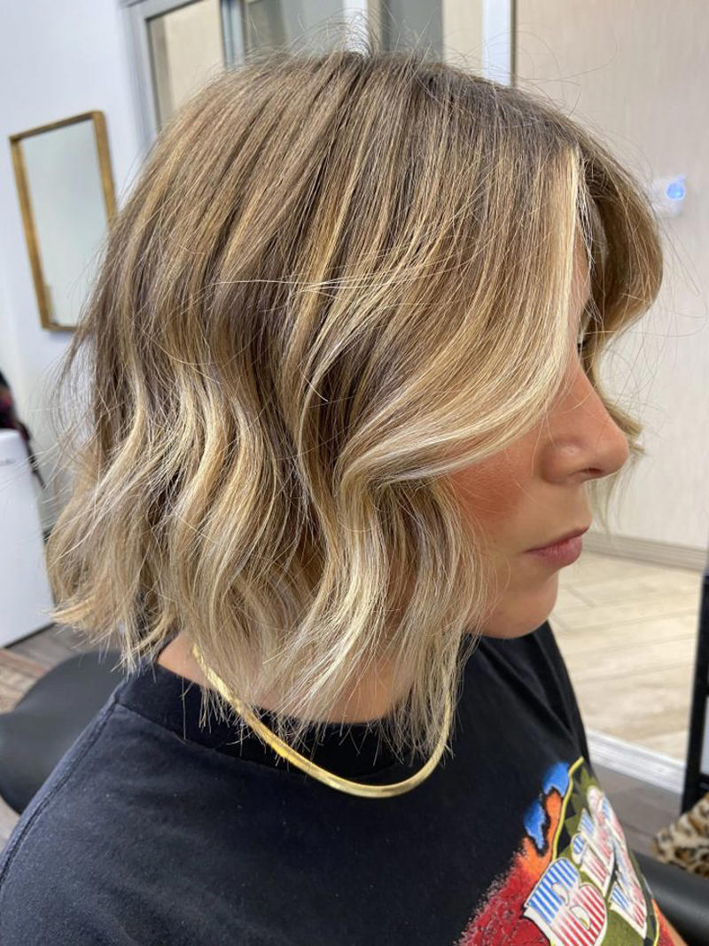 Textured Collarbone Cut, Shaped Bob, Curtain Bangs, Layered Mid-Length Curls, Modern Mullet, Long Layers, Asymmetrical Lob, Rounded Bob, Girly Shag, Asymmetrical Pixie, Layered Long Curls, Deep Side Part, Classic Hollywood Cut, Top-Heavy Shag, Face-Framing Shoulder Cut, Bob with Hidden Layers, Longer Curtain Bangs, Subtle A-Line Length, Wispy Curls, Cascading Curls, Flipped Bob, Side Bangs, Frenchie Bangs, Curly Cropped Cut, French Bob, Curl-Boosting Layers, Casual Chin Bob, Short Shag Cut, Face Framing on a Straight Cut, Grown-Out Curtain Bangs, Brunette Beach Waves, Layered Curtain Bangs, Bob with Bangs, Micro Bangs